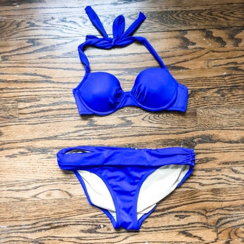 JCrew Classic Bikini Set 34A Small